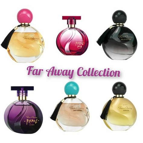 avon far away collection.